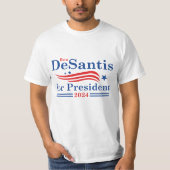 Ron DeSantis für den Präsidenten 2024 T-Shirt (Vorderseite)