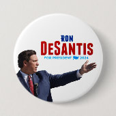 Ron DeSantis für den Präsidenten Button (Vorderseite)