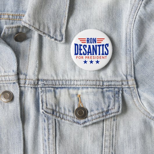 Ron DeSantis für den Präsidenten - Kampagne Button (Beispiel)