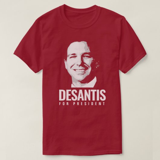 Ron Desantis für den Präsidenten T-Shirt (Design vorne)