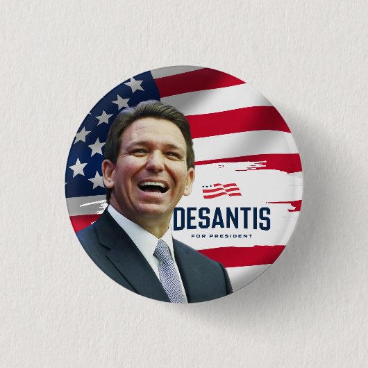 Ron Desantis für Präsident 2024 Button (Vorderseite)