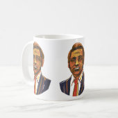 ron desantis für Präsident 2024 Kaffeetasse (Vorderseite Links)