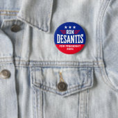 Ron DeSantis für Präsident 2024 - Kampagne Button (Beispiel)
