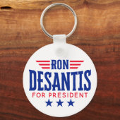 Ron DeSantis für Präsident 2024 - Kampagne Schlüsselanhänger (Vorderseite)