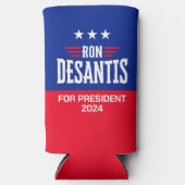 Ron DeSantis für Präsident 2024 - Kampagne Selters Dosenkühler (Vorderseite)