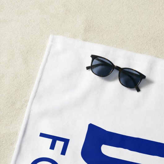 Ron DeSantis für Präsident 2024 - Kampagne Strandtuch (Beispiel)