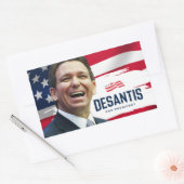 Ron DeSantis für Präsident 2024 Rechteckiger Aufkleber (Umschlag)