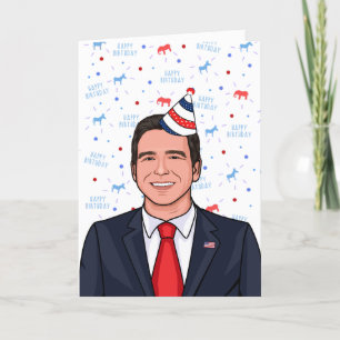Ron DeSantis Geburtstagskarte Karte