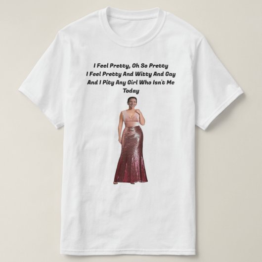 Ron DeSantis im Drag-T - Shirt (Design vorne)