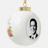 Ron DeSantis Keramik Ball Kugel-Ornament (Links)