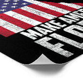 Ron Desantis Make America Florida Again Republican Poster (Ecke)