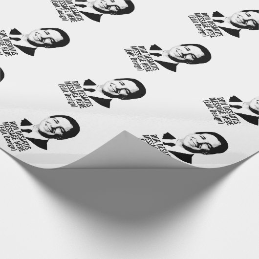 Ron Desantis Personalisiert Geschenkpapier (Ecke)