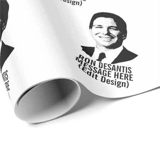 Ron Desantis Personalisiert Geschenkpapier (Rolleneckpunkt)
