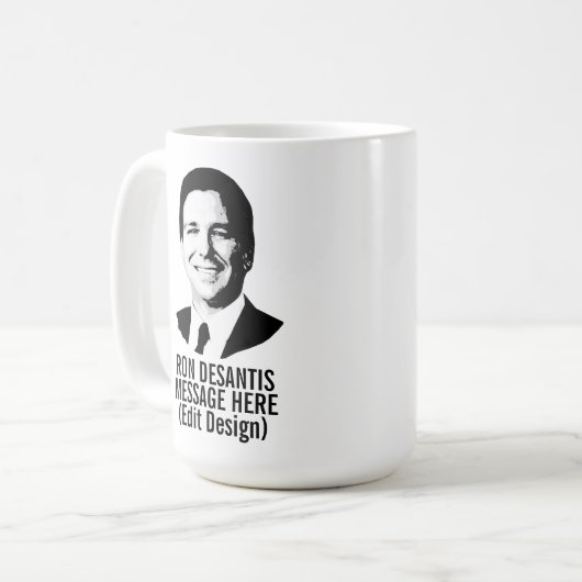 Ron Desantis Personalisiert Kaffeetasse (Vorderseite Links)