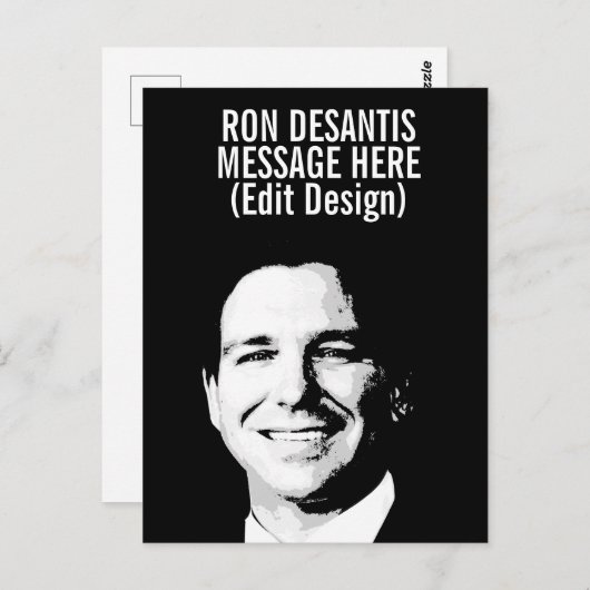 Ron Desantis Personalisiert Postkarte (Vorne/Hinten)