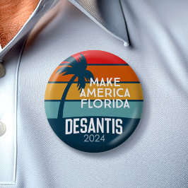 Ron DeSantis Präsident 2024 - Amerika in Florida Button