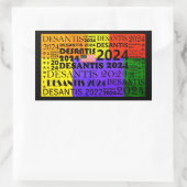 Ron DeSantis Rechteckiger Aufkleber (Tasche)
