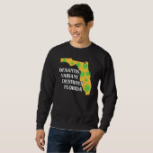 Ron Desantis-Variante zerstört Florida am schlimms Sweatshirt (Vorne ganz)