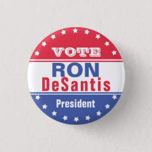 Ron DeSantis-Vorlage für Wahlen Button