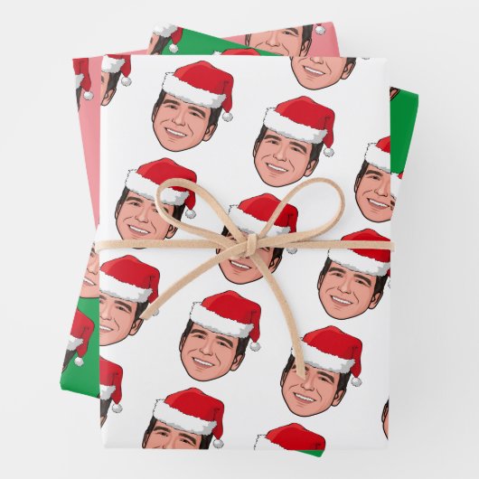 Ron DeSantis Weihnachtswrapping Paper Sheets Geschenkpapier Set (Beispiel)