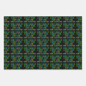 Ron Desantis, wenn ich groß bin! Geschenkpapier Set (Vorderseite)