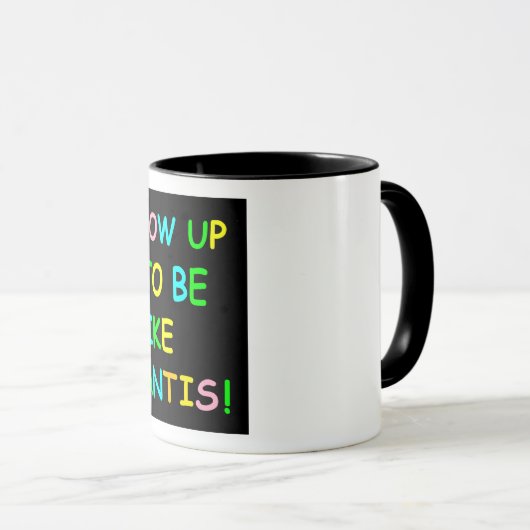 Ron Desantis, wenn ich groß bin! Tasse (VorderseiteRechts)