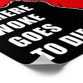 Ron Desantis Zitat Florida: Wo geweckt geht zu die Poster (Ecke)