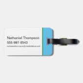 Ron & HARRY POTTER™ in Flying Car to HOGWARTS™ Gepäckanhänger (Rückseite horizontal)