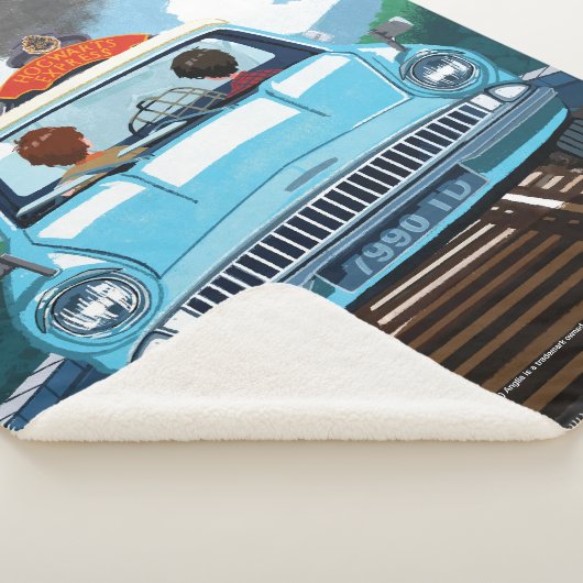 Ron & HARRY POTTER™ in Flying Car to HOGWARTS™ Sherpadecke (3/4)