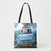 Ron & HARRY POTTER™ in Flying Car to HOGWARTS™ Tasche (Vorderseite)