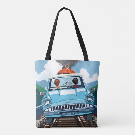 Ron & HARRY POTTER™ in Flying Car to HOGWARTS™ Tasche (Rückseite)