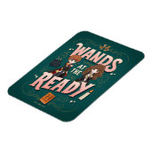 Ron & Hermione Wands auf der Fertigstellung Magnet (Linke Seite)