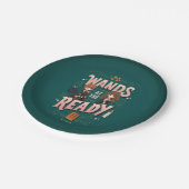 Ron & Hermione Wands auf der Fertigstellung Pappteller (Schrägansicht)