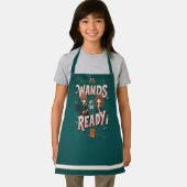 Ron & Hermione Wands auf der Fertigstellung Schürze (Insitu)