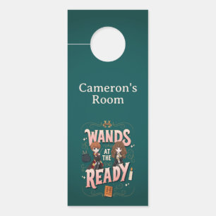 Ron & Hermione Wands auf der Fertigstellung Türanhänger