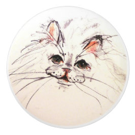 Ron Hevener Cat Keramikknauf