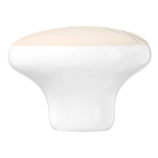 Ron Hevener Cat Keramikknauf (Seitenansicht)