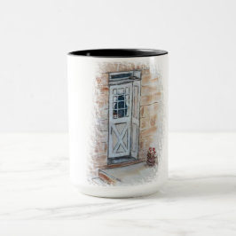 Ron Hevener "Die geschlossene Tür" Tasse