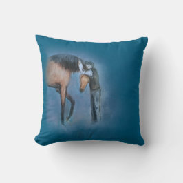 Ron Hevener "Fate of the Stallion" Kissen