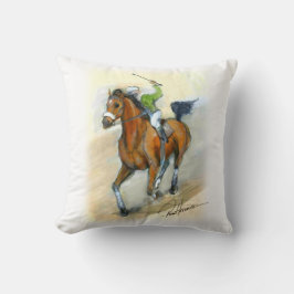 Ron Hevener "Fate of the Stallion" Kissen