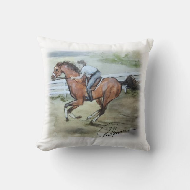 Ron Hevener "Fate of the Stallion"  Kissen (Vorderseite)