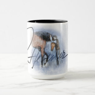 Ron Hevener "Fate of the Stallion" Signatur Tasse