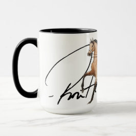 Ron Hevener "Fate of the Stallion" Signatur Tasse