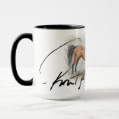 Ron Hevener "Fate of the Stallion" Signature Tasse (Links)