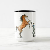 Ron Hevener "Fate of the Stallion" Tasse (Zentrum)