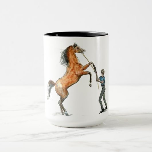 Ron Hevener "Fate of the Stallion" Tasse (Zentrum)