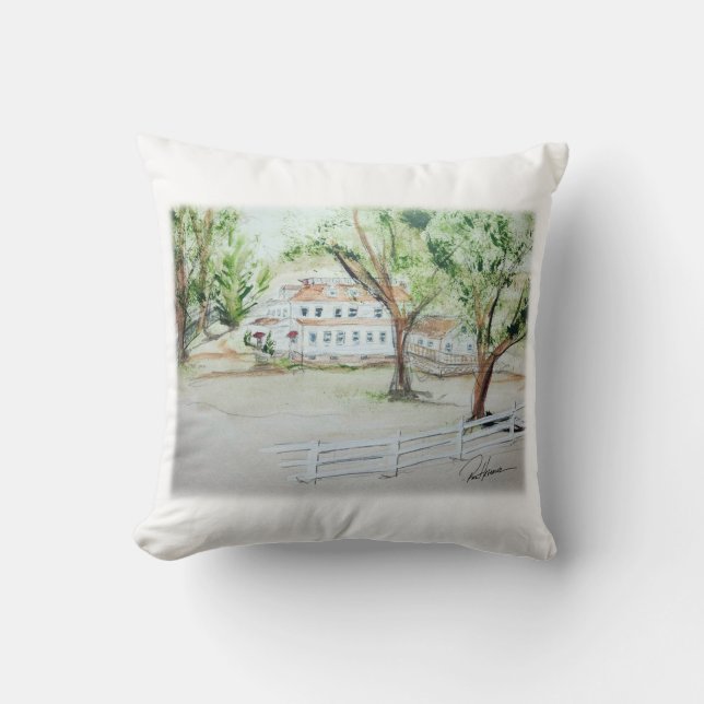Ron Hevener "Fate of the Stallion "Throw Pillow Kissen (Vorderseite)