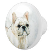 Ron Hevener French Bulldog Keramikknauf (Rechts)