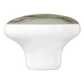 Ron Hevener Happy Garden Spirit Keramikknauf (Seitenansicht)