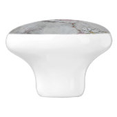 Ron Hevener Lady Garden Spirit Keramikknauf (Seitenansicht)